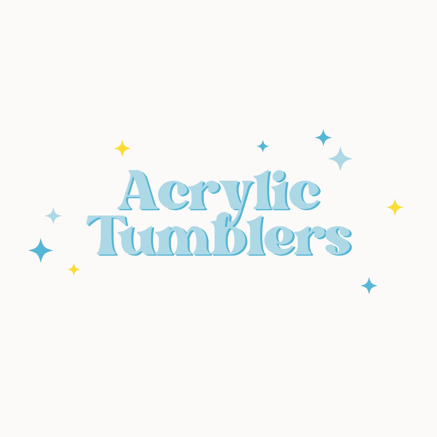 Acrylic Tumblers